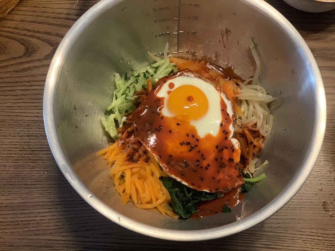 夏日菜谱～韩式拌饭