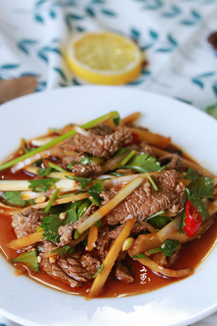 凉拌牛肉