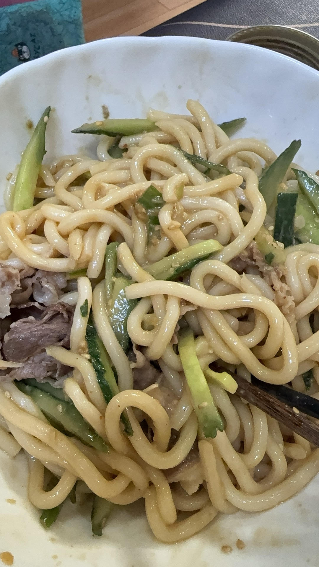 太香了 这个麻酱拌面我可以吃一辈子