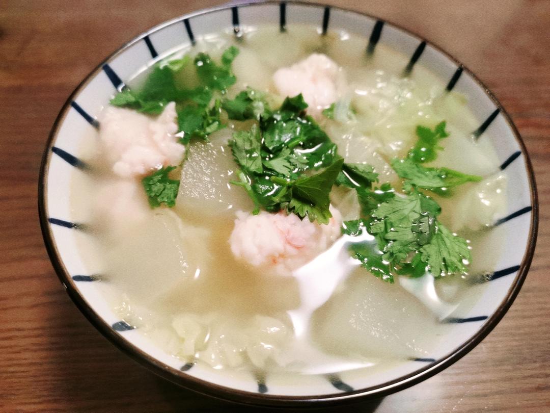 冬瓜虾丸汤