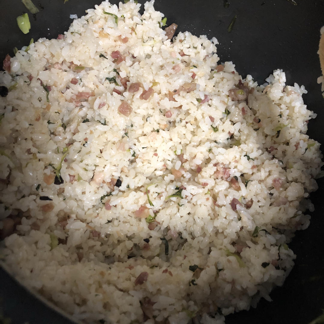 电饭锅咸肉菜饭