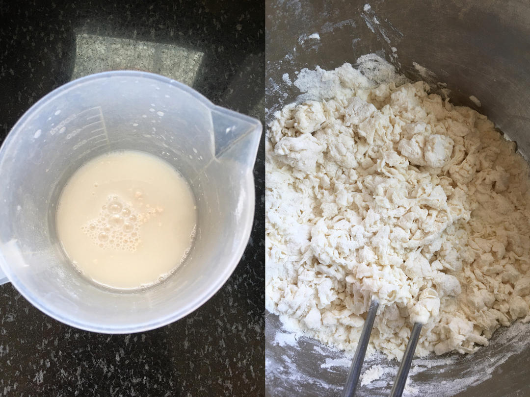 纯奶手撕吐司的做法 步骤1
