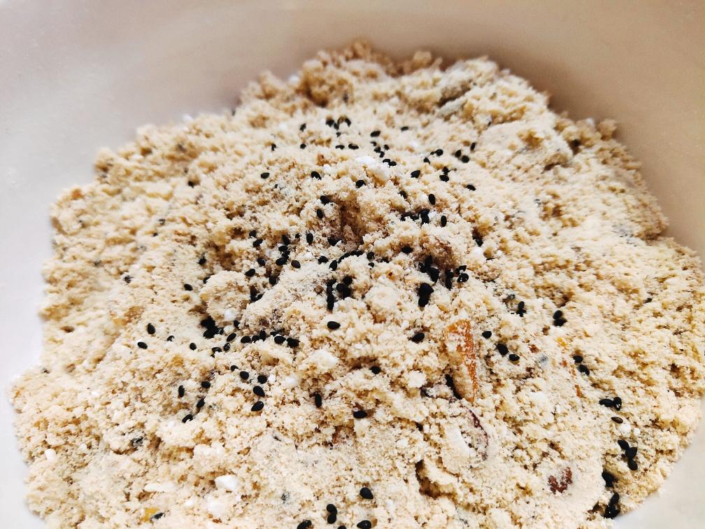 自制低油低糖炒油茶面的做法