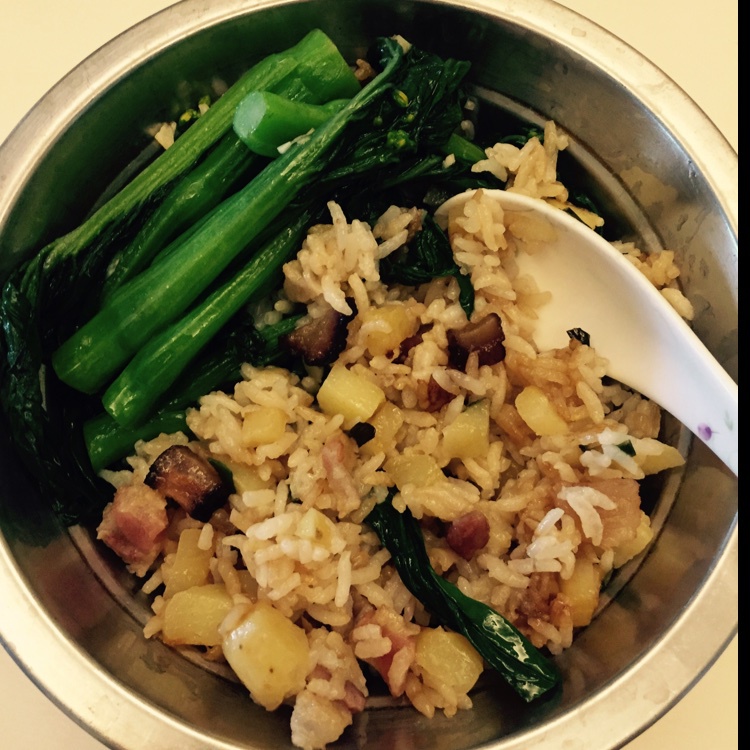腊味土豆饭