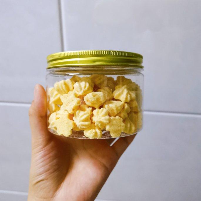 迷人的火龙果溶豆酸奶溶豆宝宝辅食