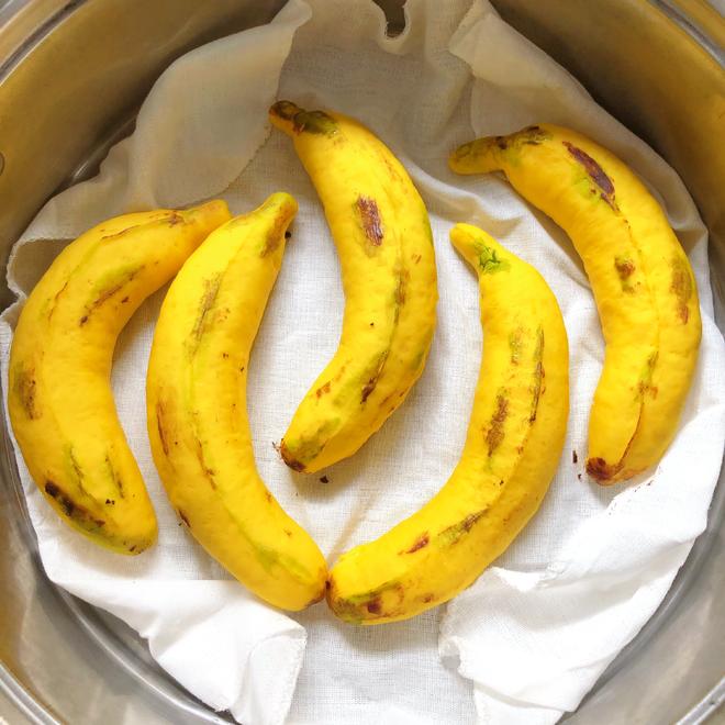 香蕉牛奶馒头的做法