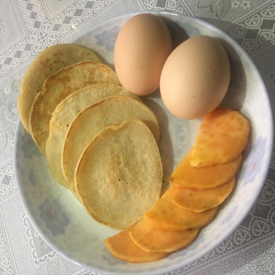 香蕉松饼