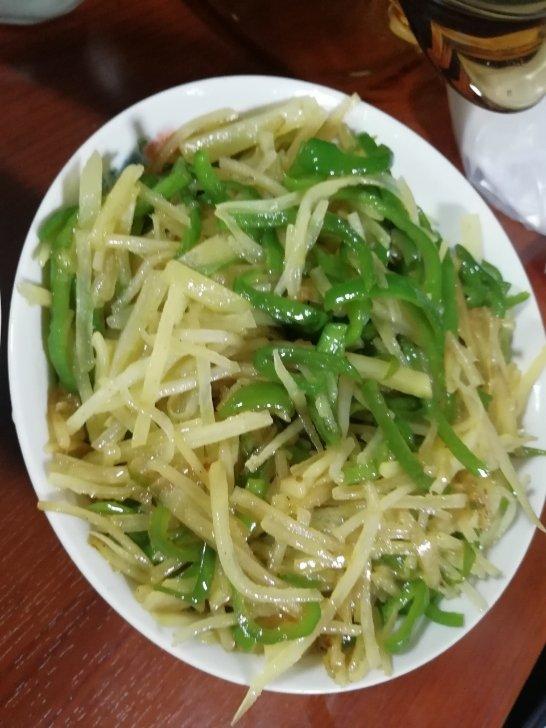 青椒土豆丝