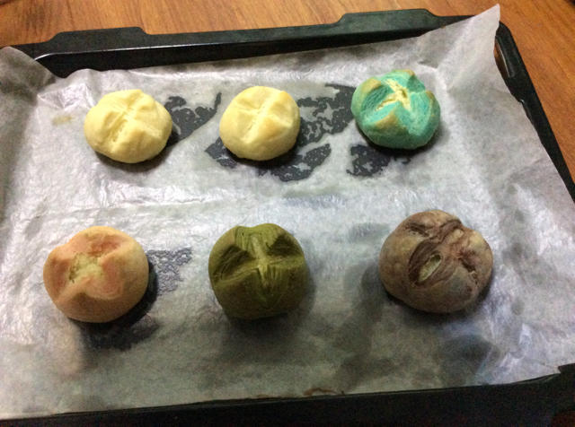 （视频菜谱）椰蓉酥／开口酥（黄油版）
