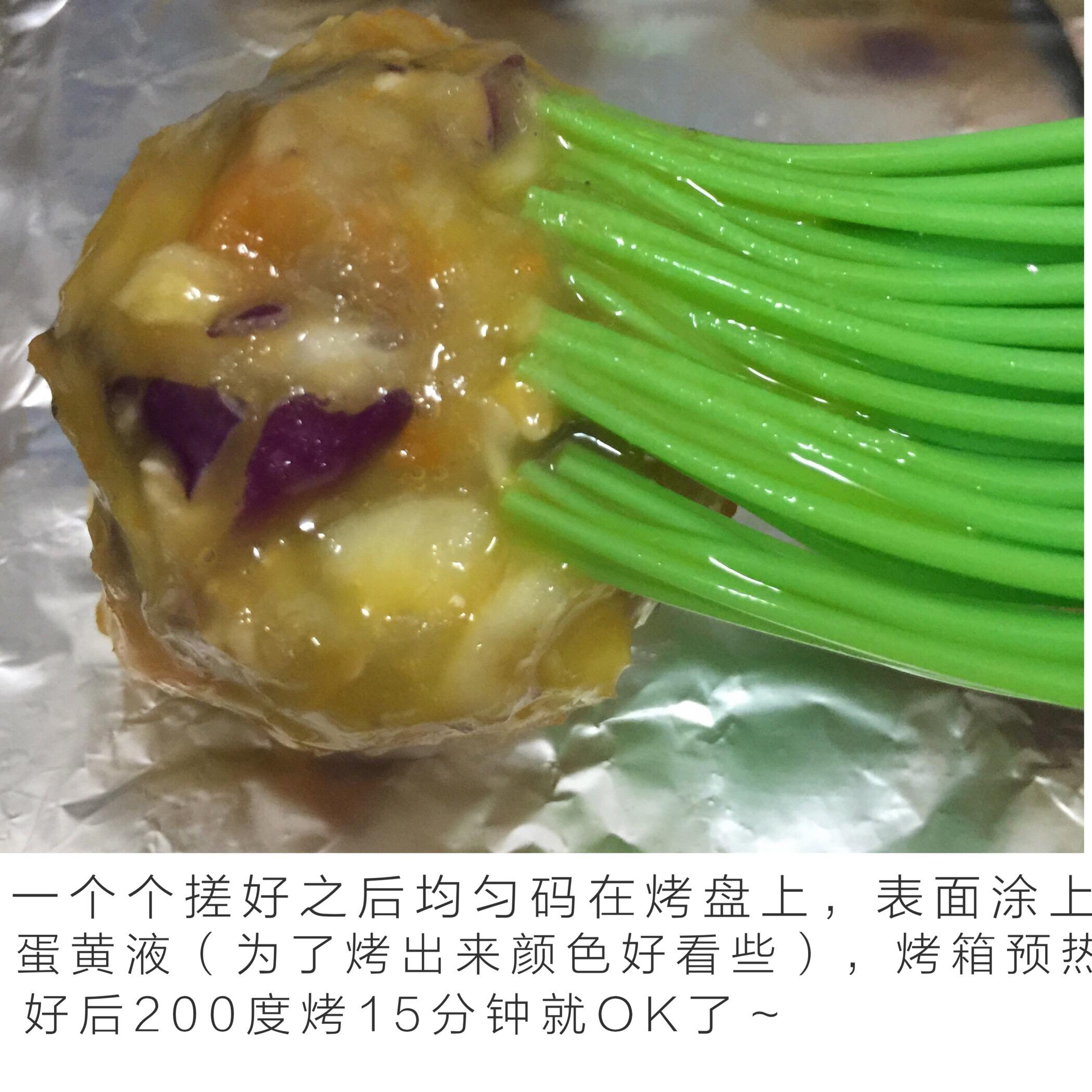 低卡土豆大阪烧丸子的做法 步骤5