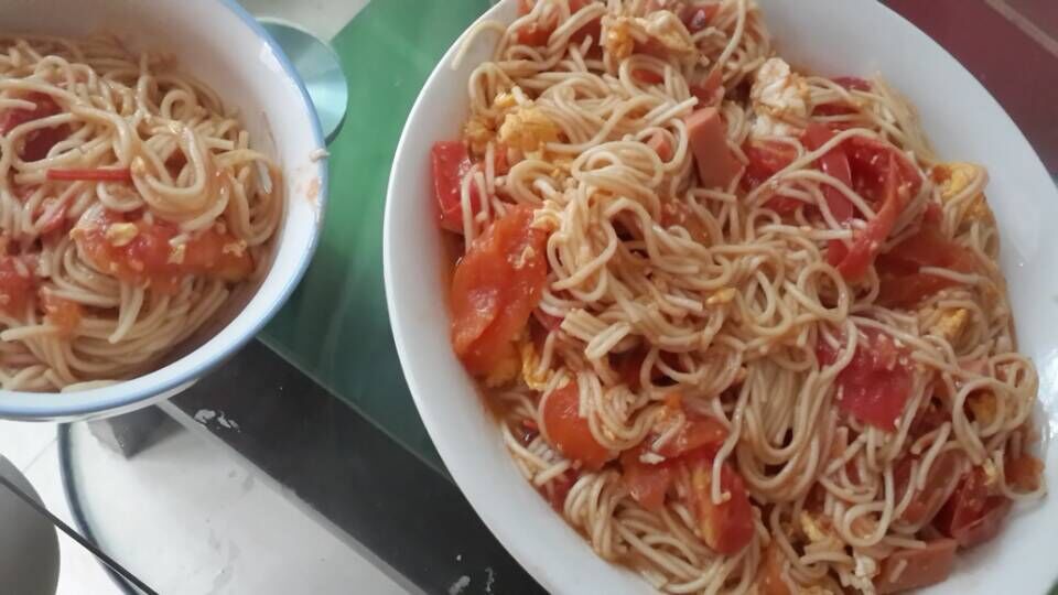 西红柿鸡蛋烩面