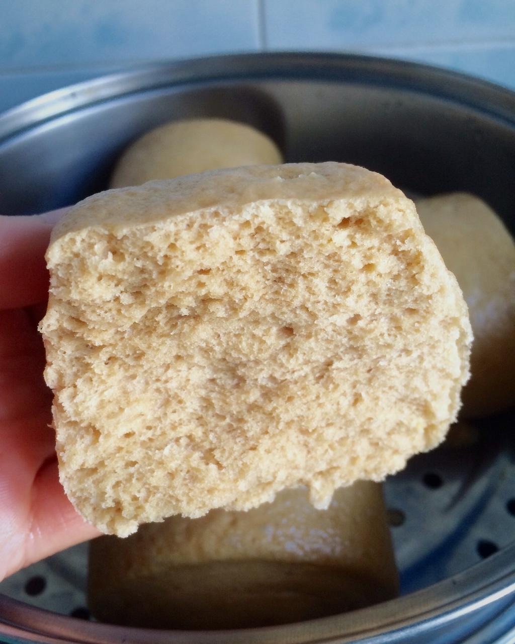 红番茄_6nlh做的有着面包口感的红糖馒头(一次发酵)