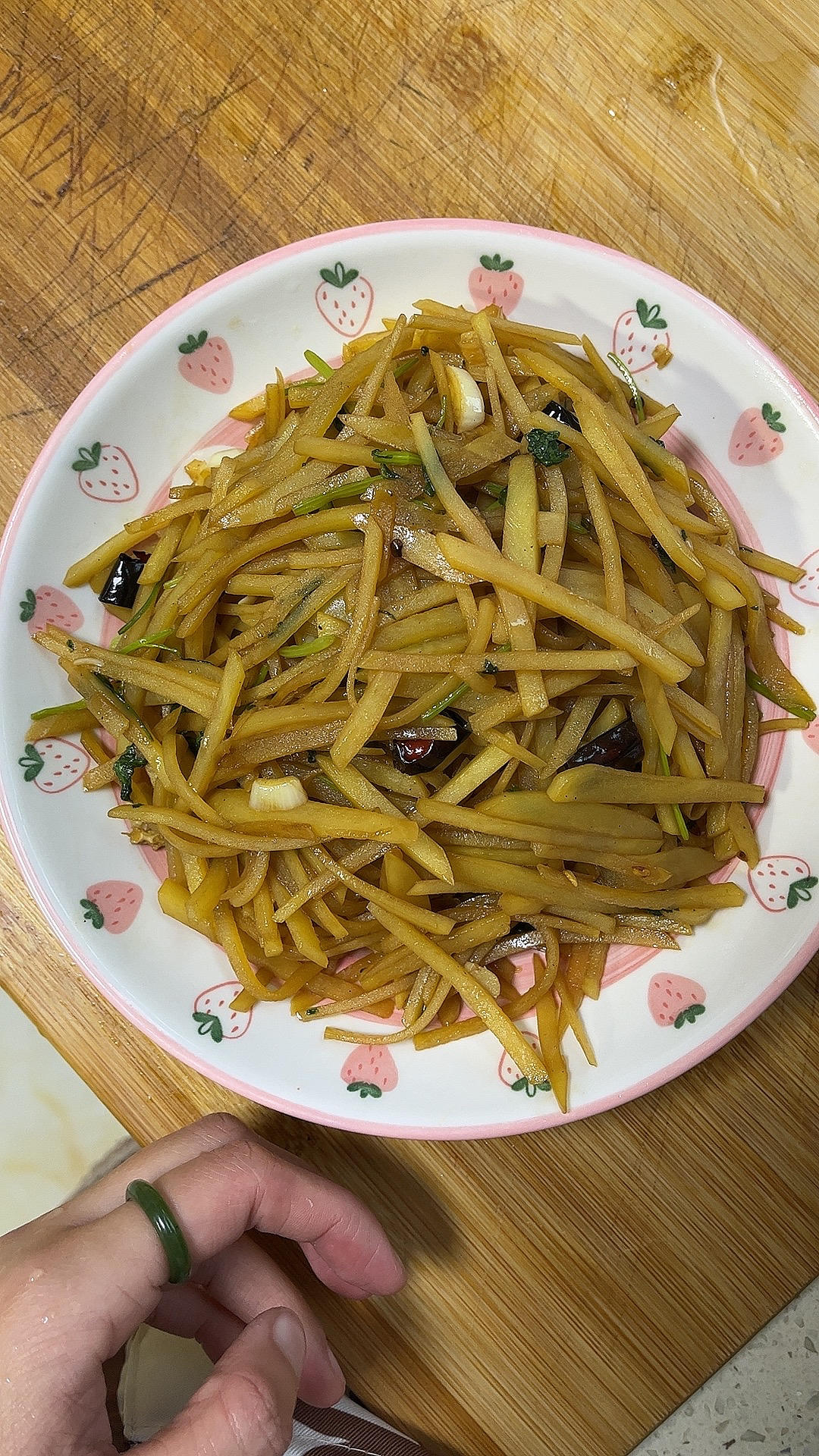 超级无敌下饭菜～酸辣土豆丝