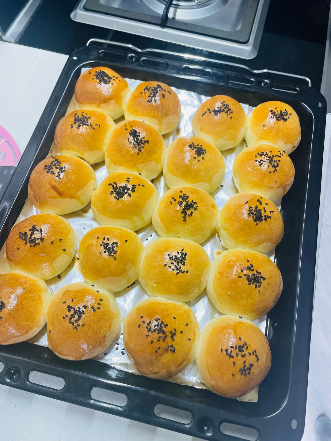 牛奶面包卷-超级软