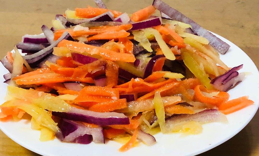 土豆系列（五）素炒三丝