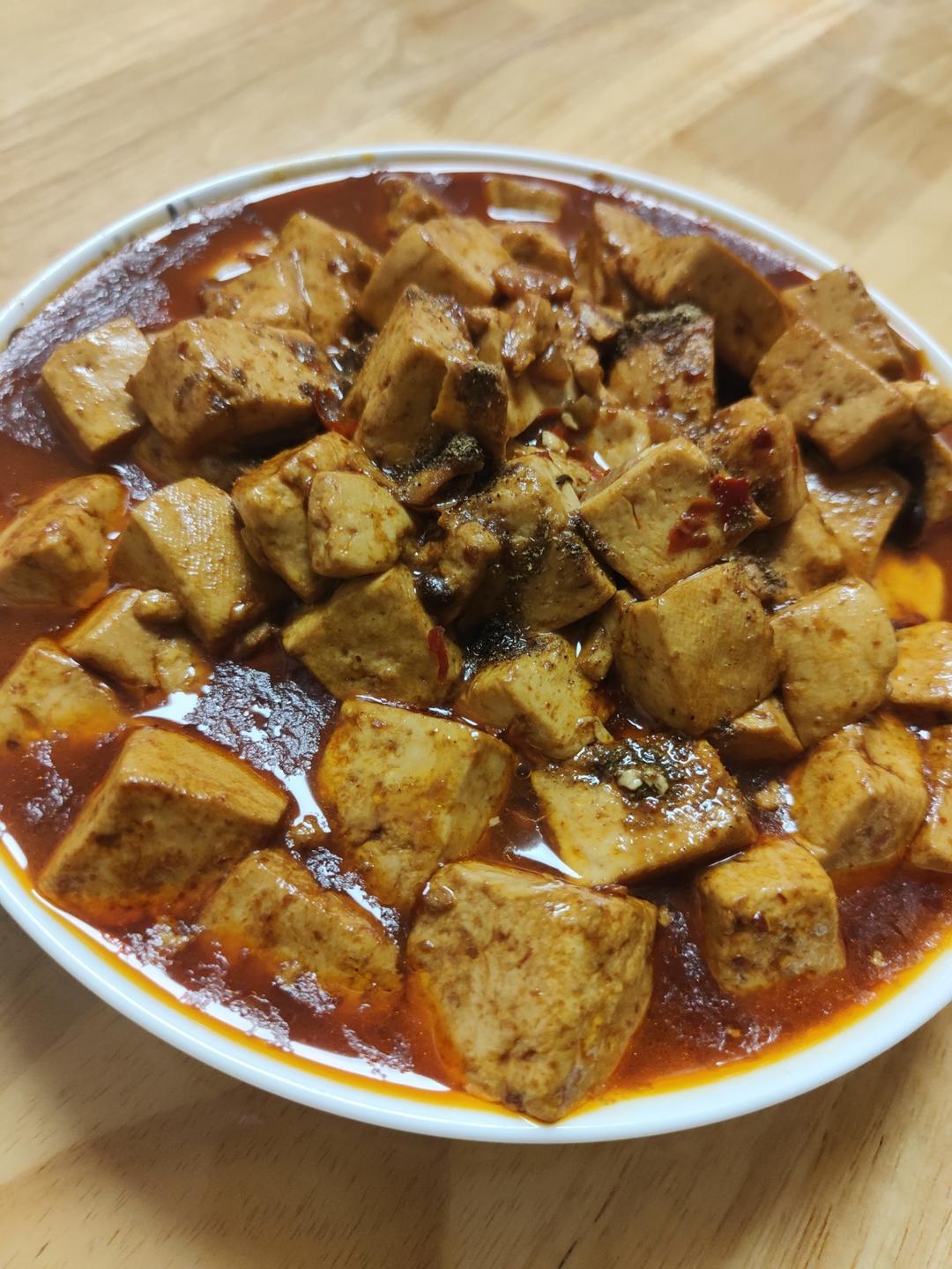 简单易学的下饭菜麻婆豆腐（素版）