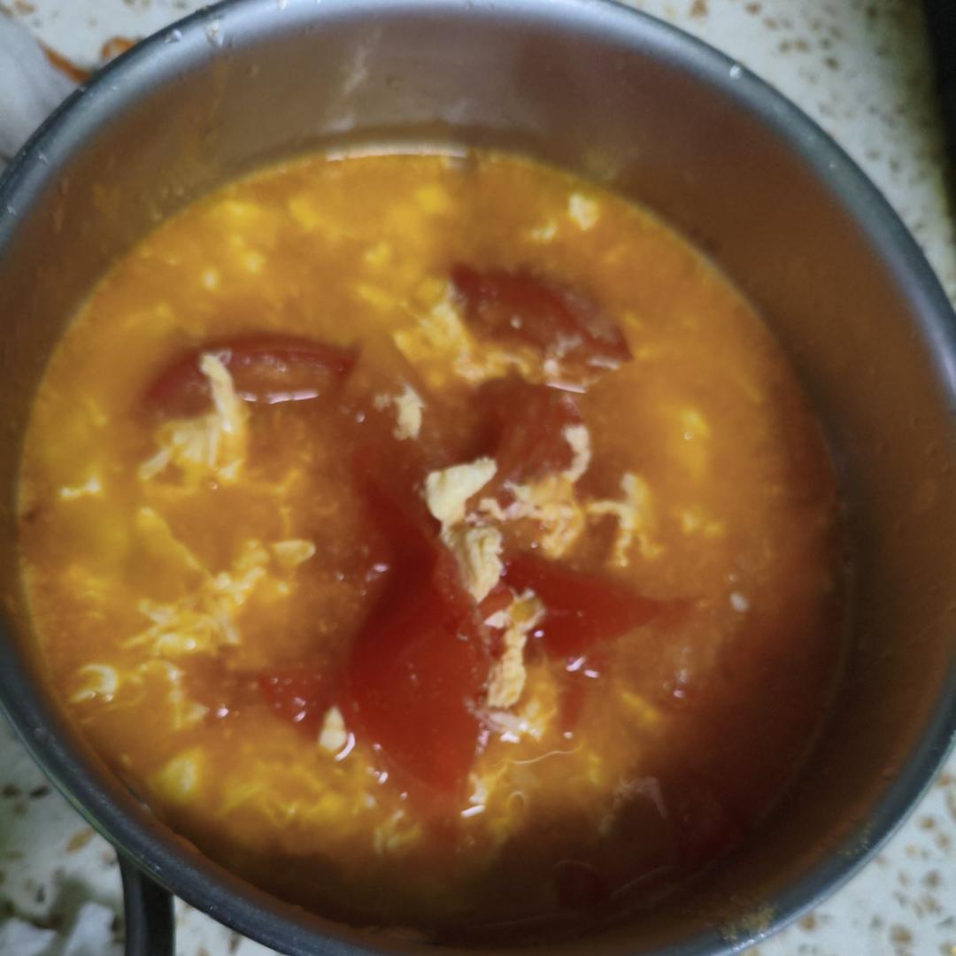 做法简单味道却不简单的西红柿鸡蛋汤 口味浓郁 零失败 每次都光盘