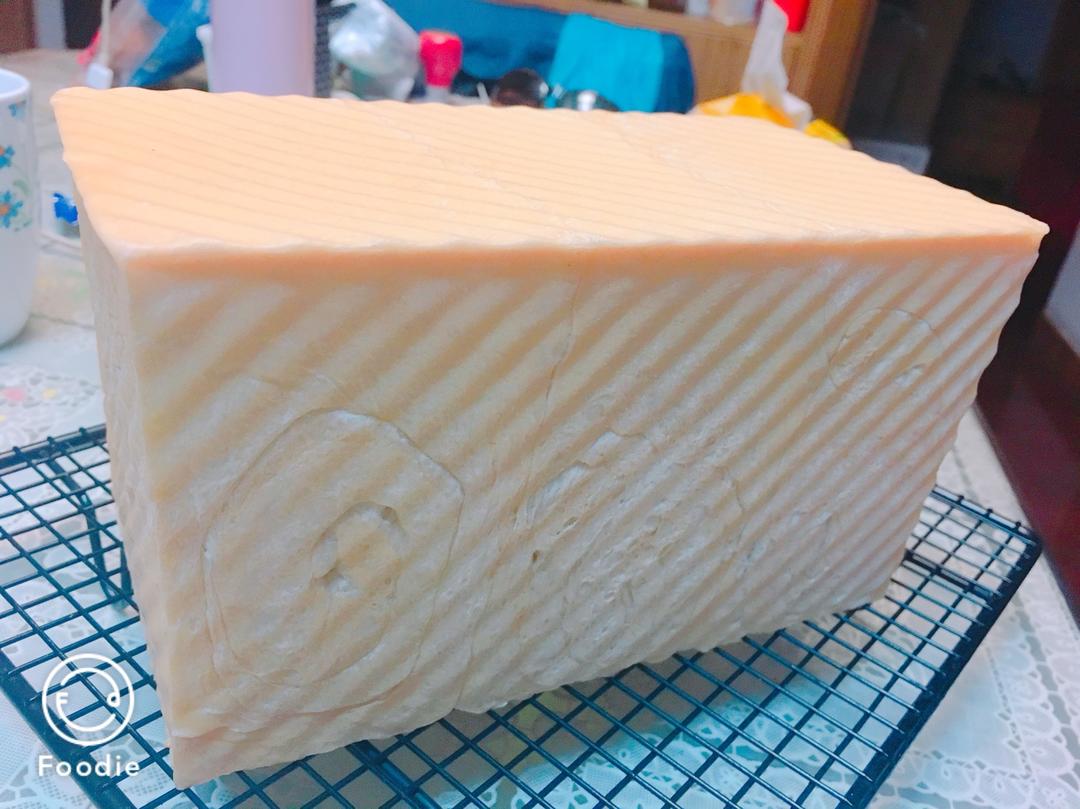 夺命软吐司(๑´ڡ`๑)超软拉丝极速方便的一次发酵吐司