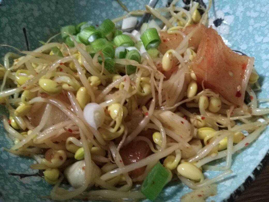 韩式凉拌豆芽