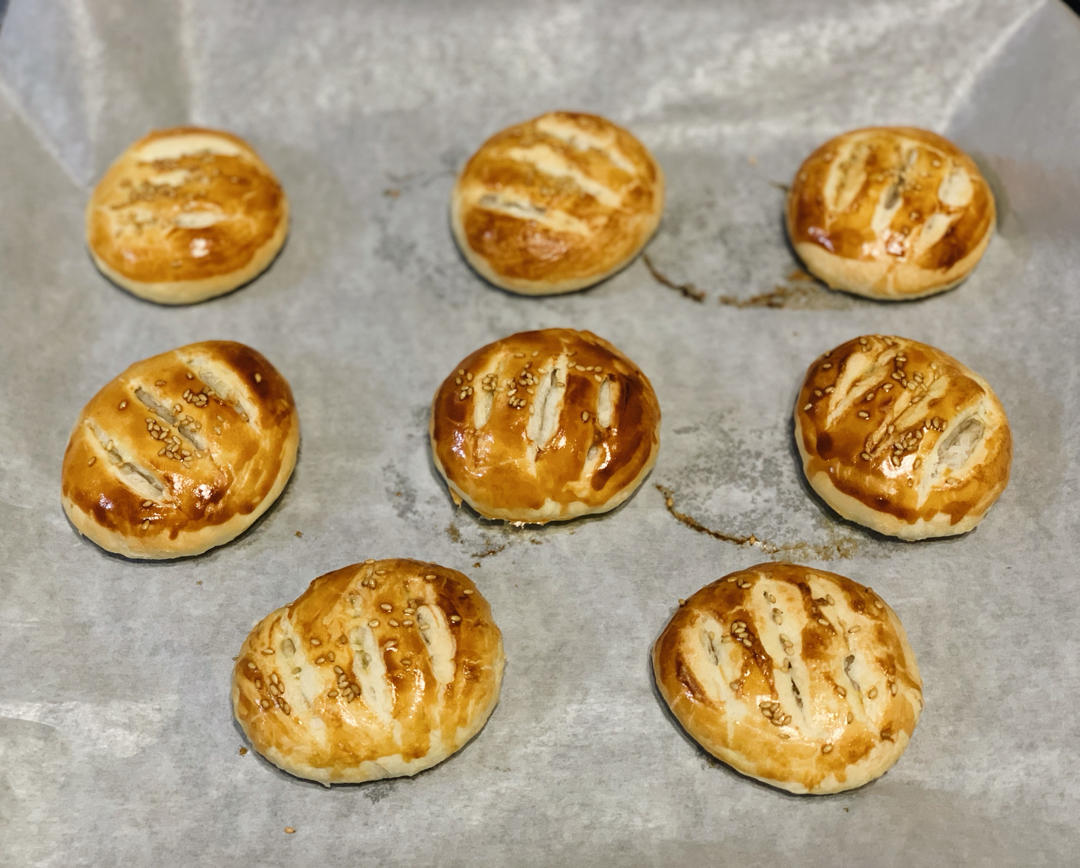 紫米馅老婆饼超快手（不用出膜不用醒面）