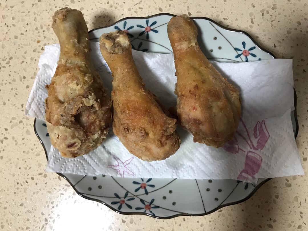 怀旧炸鸡腿（自制炸粉版）