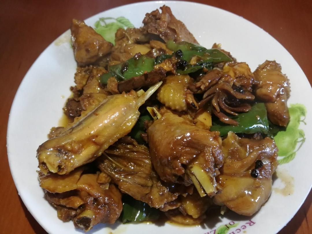 黄焖鸡（家常)