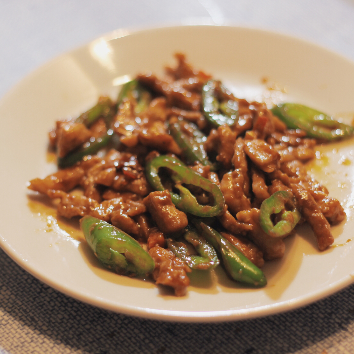 辣椒炒肉