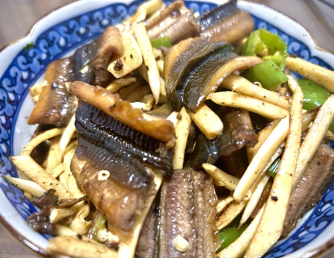 【私房菜】茭白鳝片