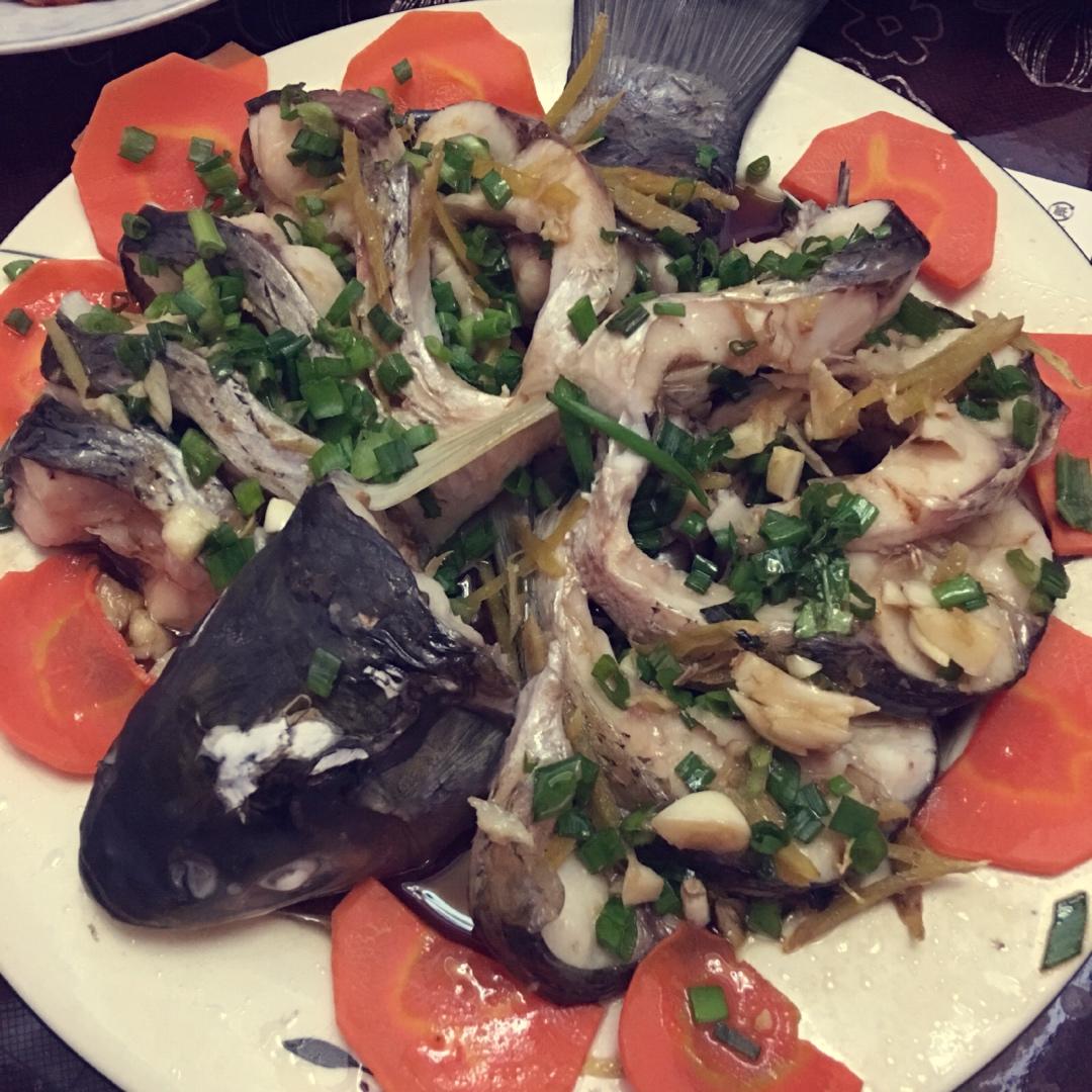 孔雀开屏清蒸鱼