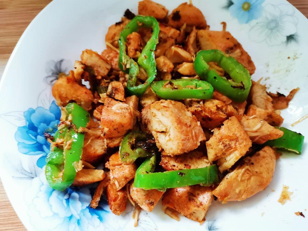 超嫩的小炒鸡胸肉