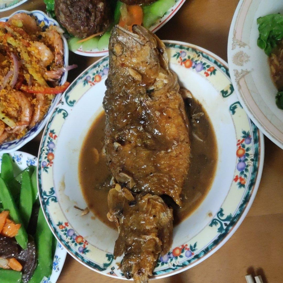 干烧黄鱼