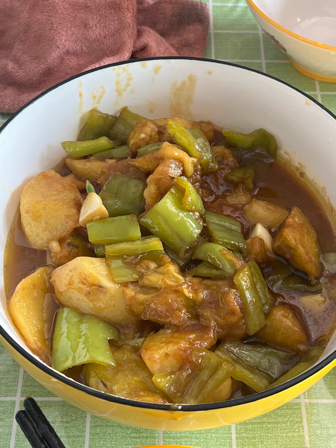 超级下饭的地三鲜