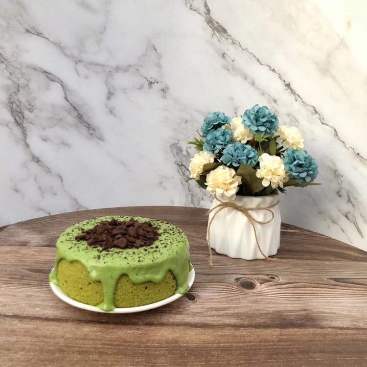 抹茶雪崩爆浆蛋糕