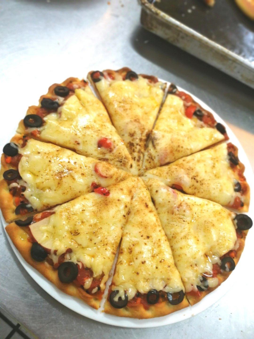 酥脆薄底香浓芝士～夏威夷风情披萨🍕来袭（9寸）