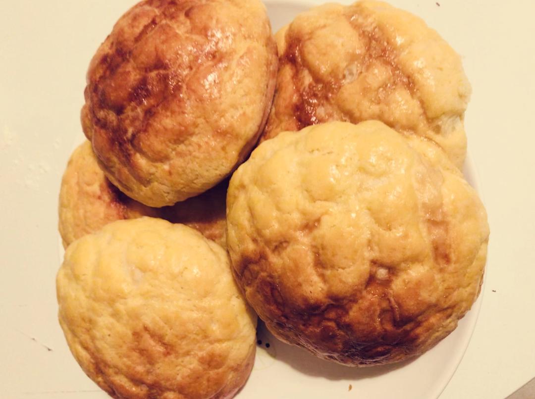 奶油菠萝包 Sweet Pineapple Bread