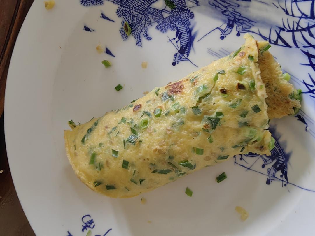 韭菜鸡蛋饼
