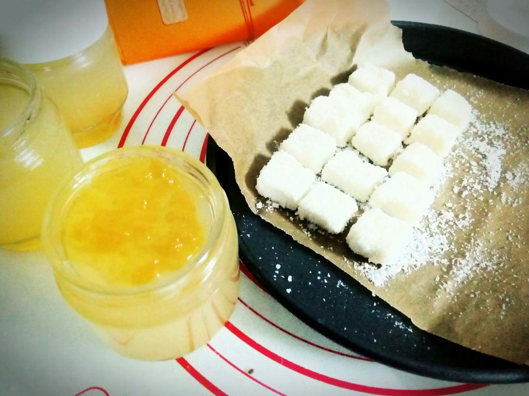 太棒啦！1个方子，做出2道口味一流的甜品！——椰奶小方&炸鲜奶