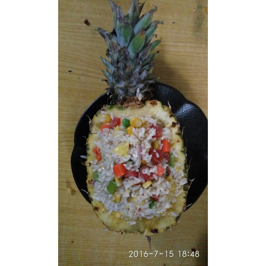 培根菠萝饭