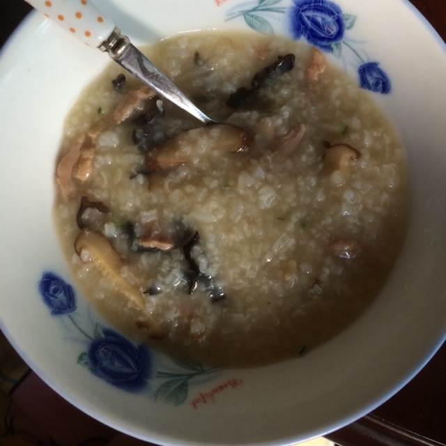 香菇瘦肉粥
