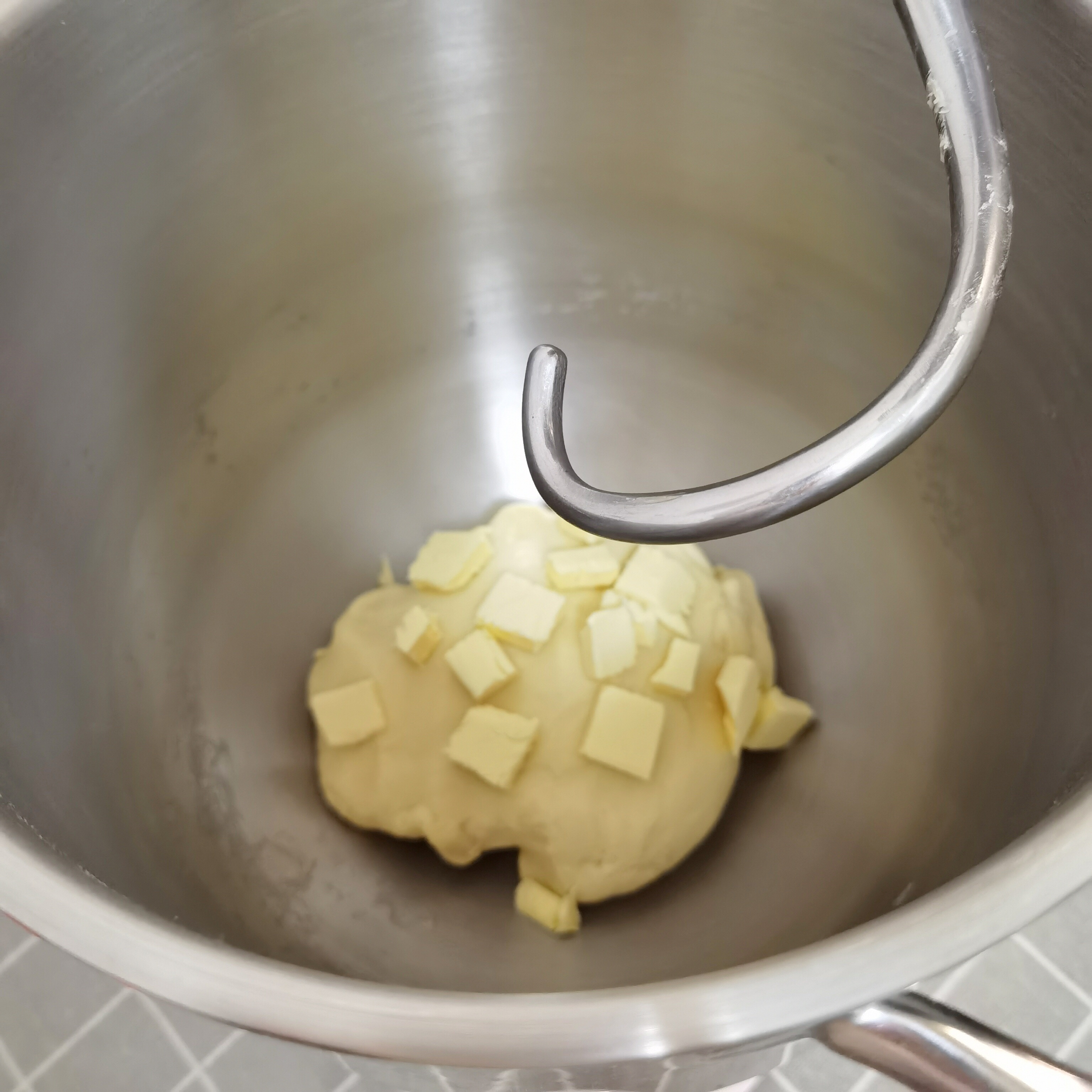 炼乳吐司🍞一次发酵也柔软的做法 步骤3