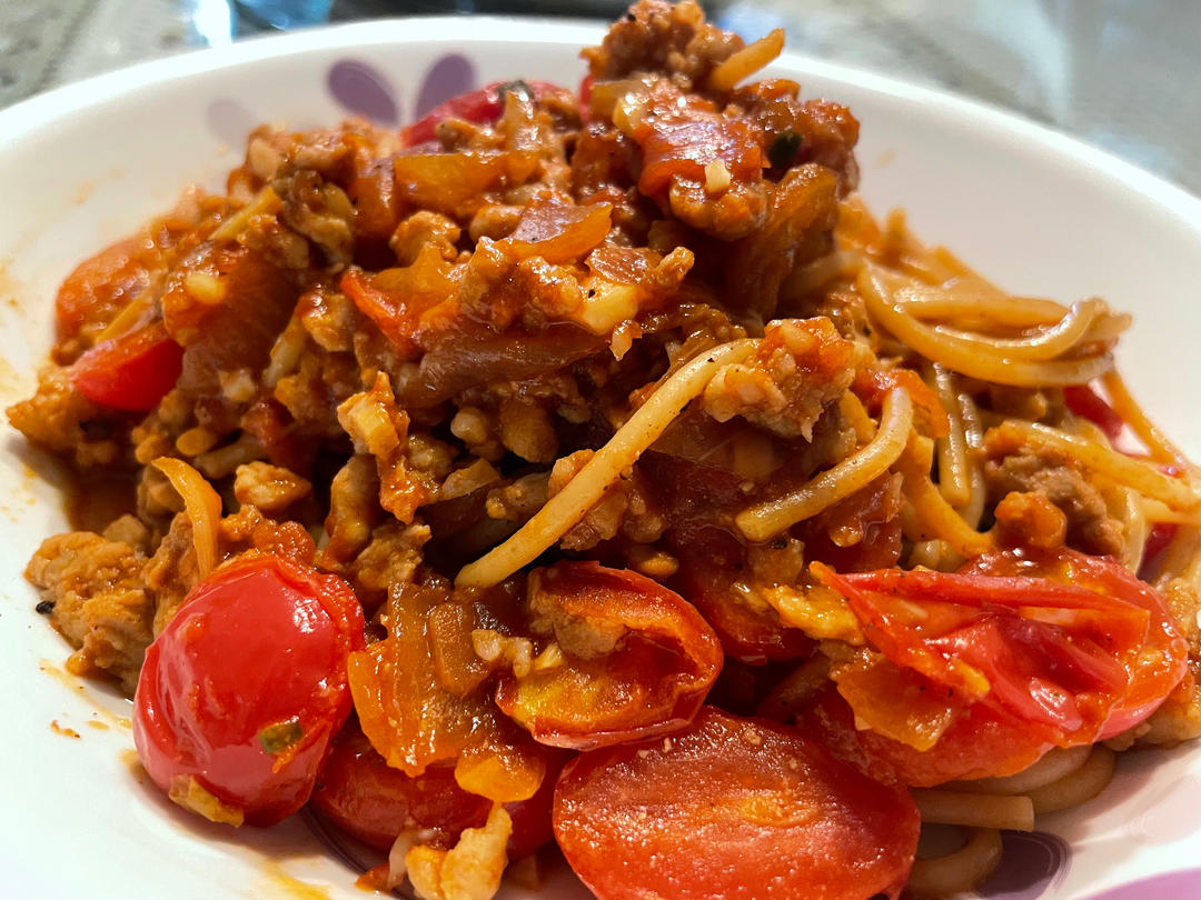 番茄肉酱意面