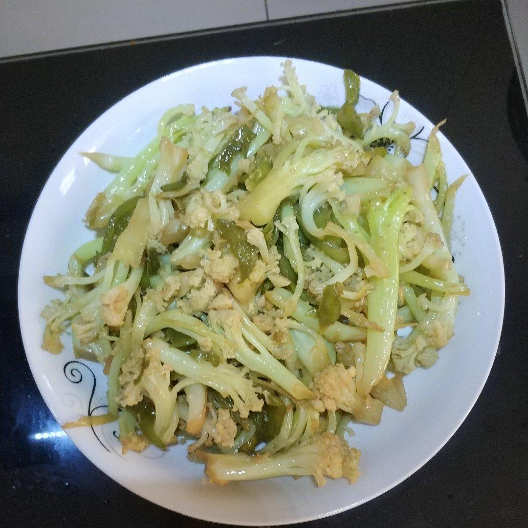 炒花菜