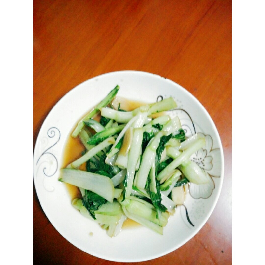 清炒小白菜