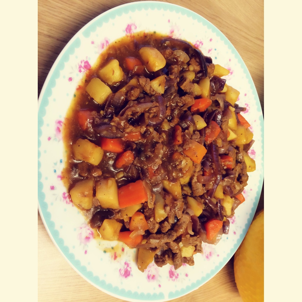 土豆烧牛肉