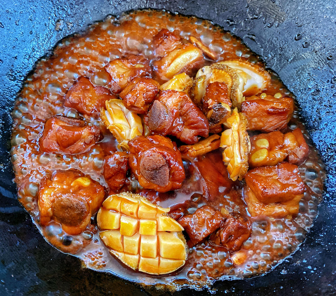 鮑魚(yú)燒排骨的做法 步驟7