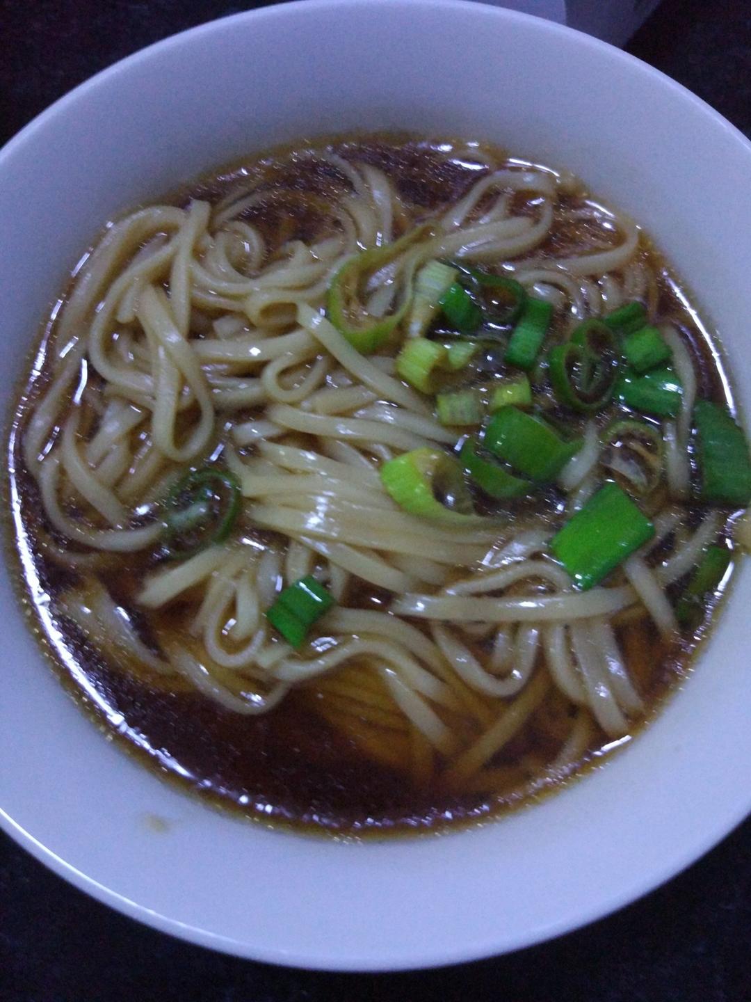 简单葱花面，很方便