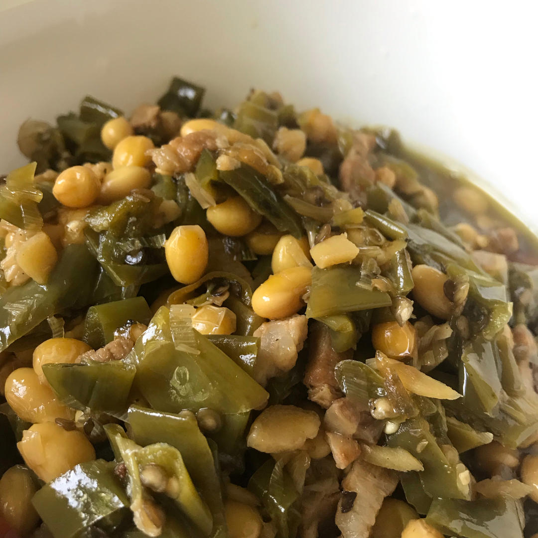 能吃三碗米饭的黄豆焖辣椒