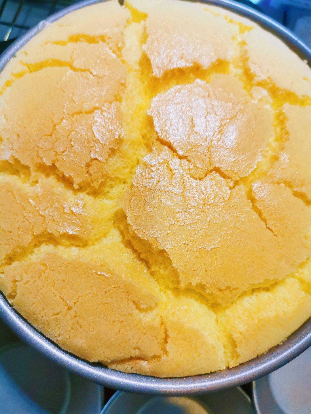 不回缩完美戚风蛋糕