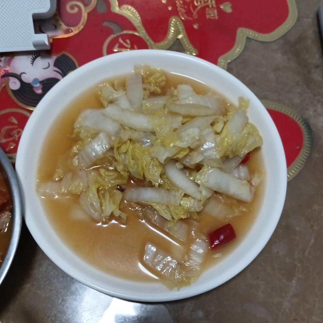 清炒娃娃菜