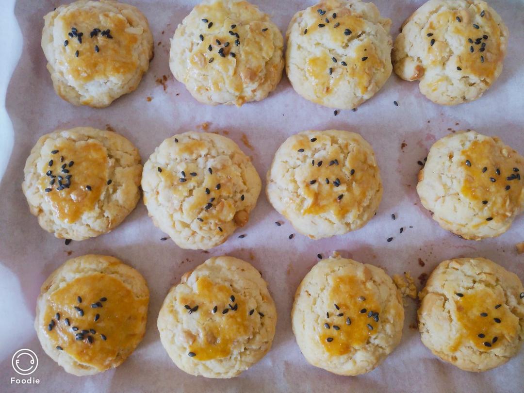 ㊙️酥到掉渣渣❗️一次就成功的花生芝麻酥